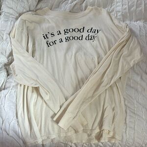 cream pacsun long sleeve